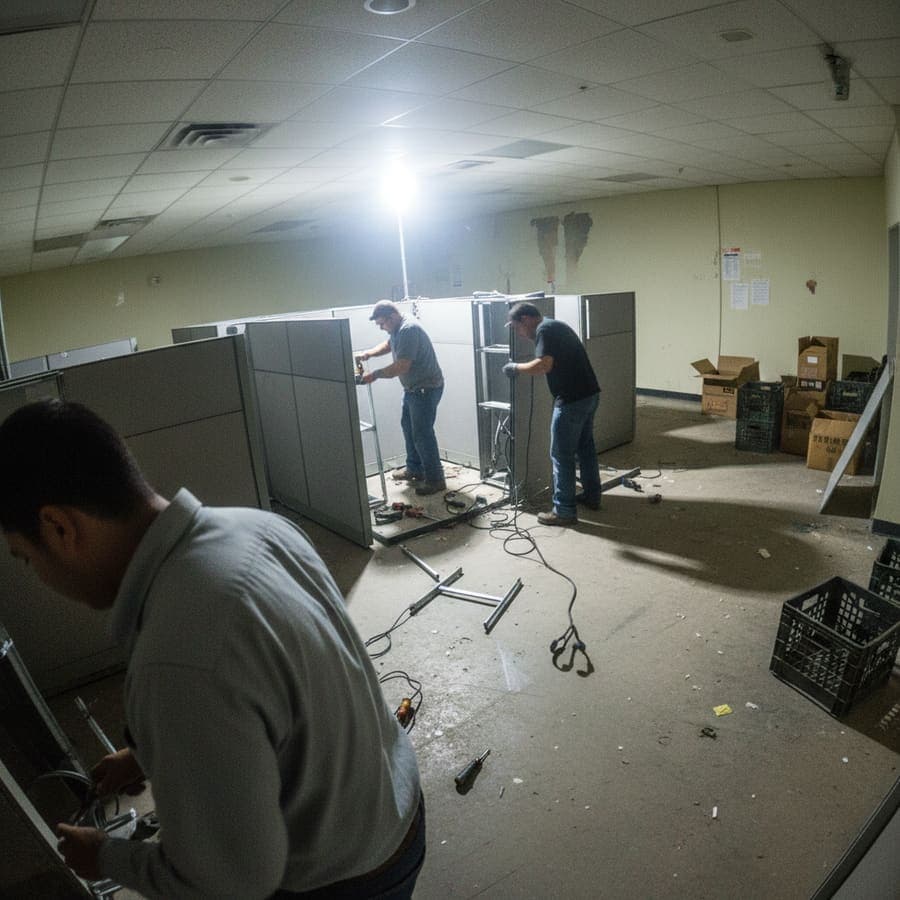 Oil-water separator pump-out with compliance sampling