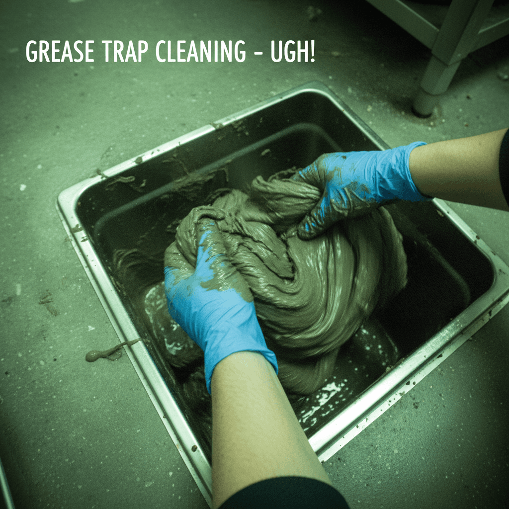 CCTV sewer inspection of commercial lateral